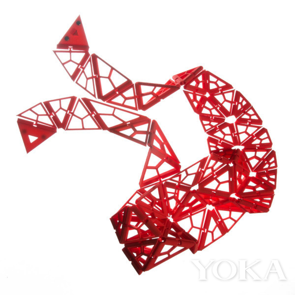 Kinematics的3D打印首饰。